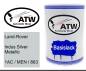 Preview: Land-Rover, Indus Silver Metallic, 1AC / MEN / 863: 500ml Lackdose, von ATW Autoteile West.